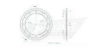 Sprockets Rear (29060 - 44T) - Esjot