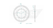 Sprockets Rear (29064-47T) - Esjot