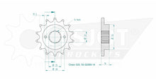 Sprockets Front (50-32069-14T) - Esjot (Sports)