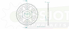 Sprockets Rear (32147-43T) - Esjot