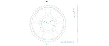 Sprockets Rear (32161-45T) - Esjot