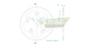 Sprockets Rear (32188-40T) - Esjot