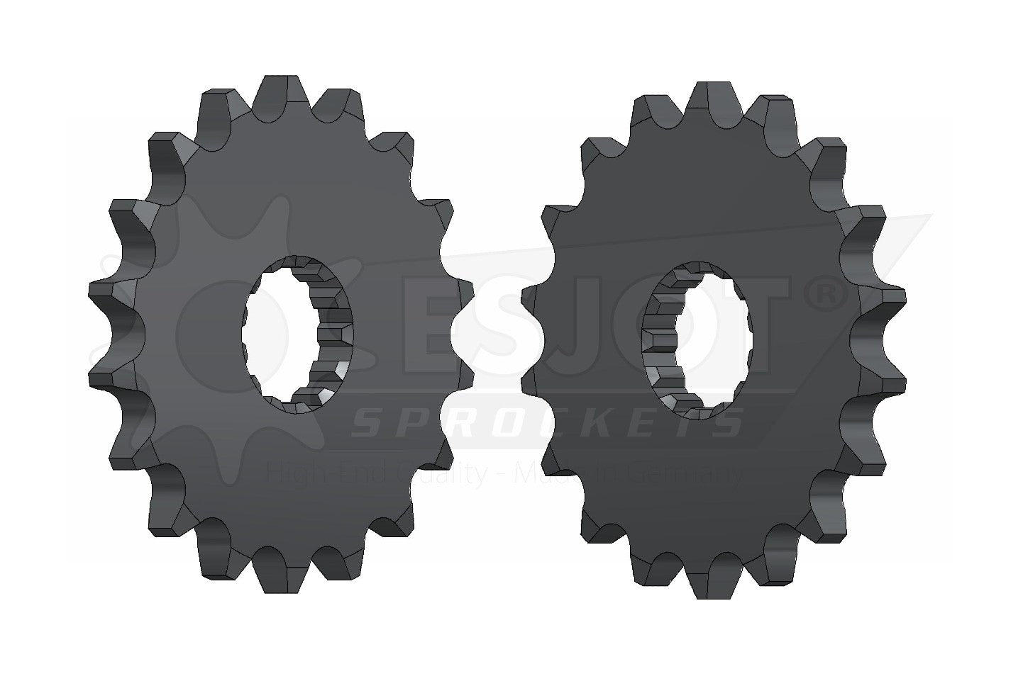Sprockets Front (32156-17T) - Esjot (Sports) – Motousher | Motorcycle ...