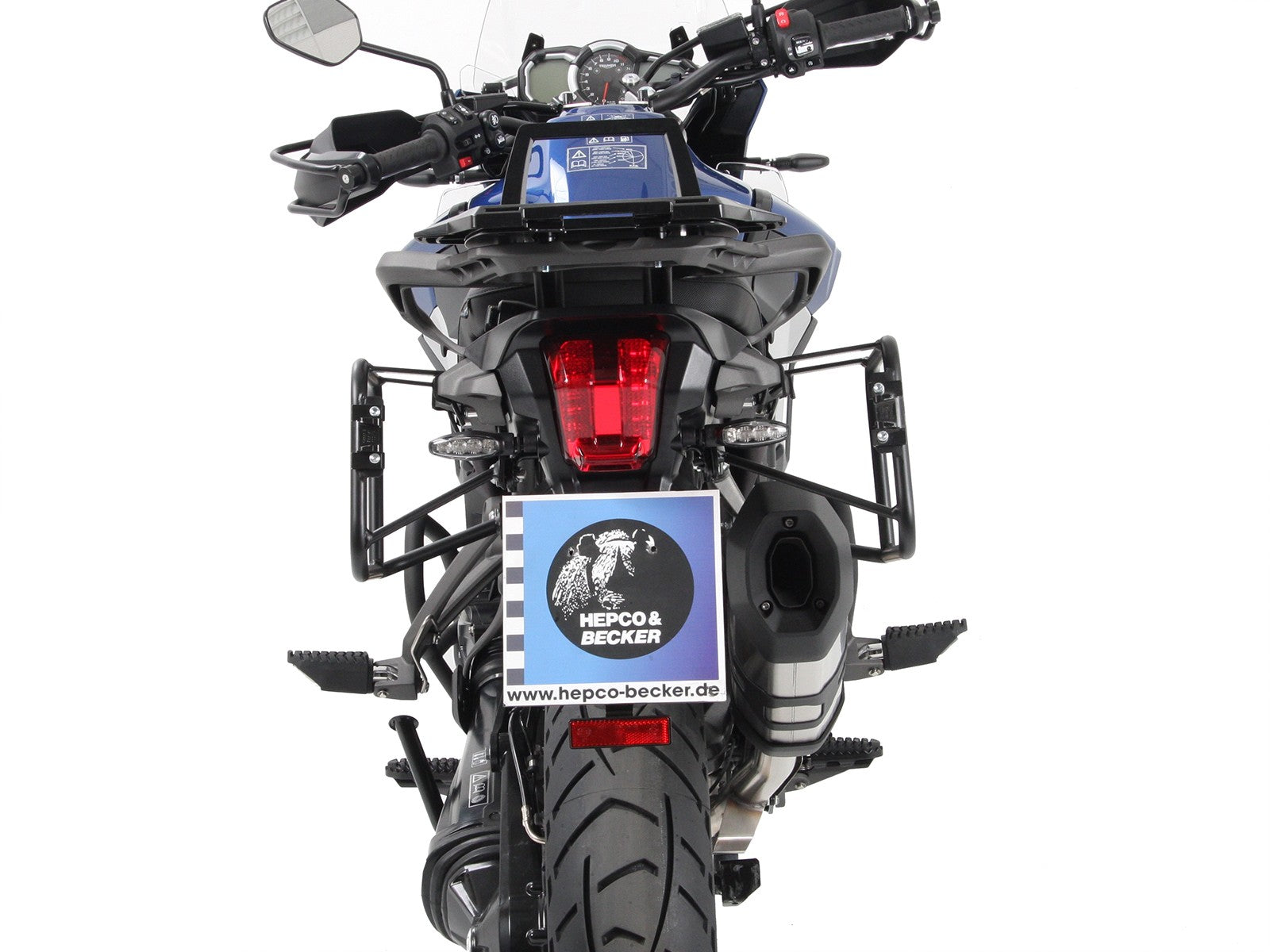 Triumph Tiger Explorer 1200 Carrier - Sidecases 'Lock It'.
