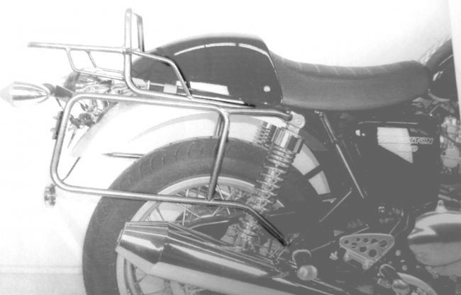 Triumph Thruxton Sidecases Carrier - Permanent Lock IT (Chrome)