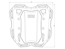 Honda CB 750 Hornet Luggage - Smartrack Rack