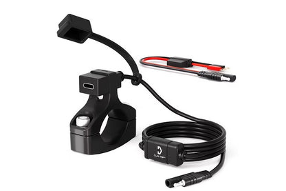 Handlebar Mounted 18W PD USB-C + QC 3.0 (Mini)