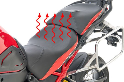 DUCATI Multistrada V4 Ergonomics -"Active Comfort" (Heating) Rider Seat