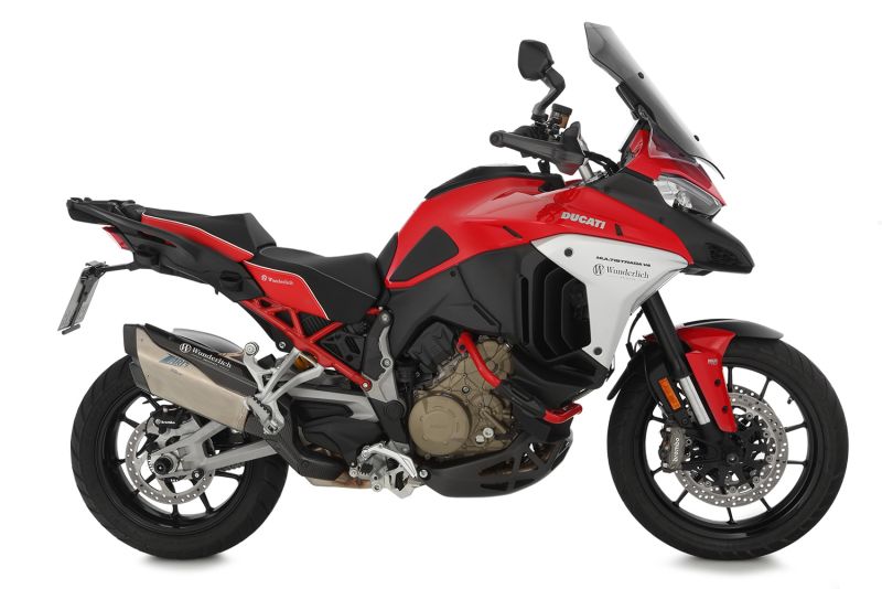 DUCATI Multistrada V4  Protection - "Doubleshock" Slider Axle (Front)