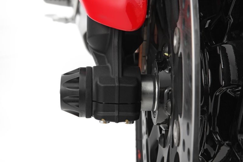 DUCATI Multistrada V4  Protection - "Doubleshock" Slider Axle (Front)