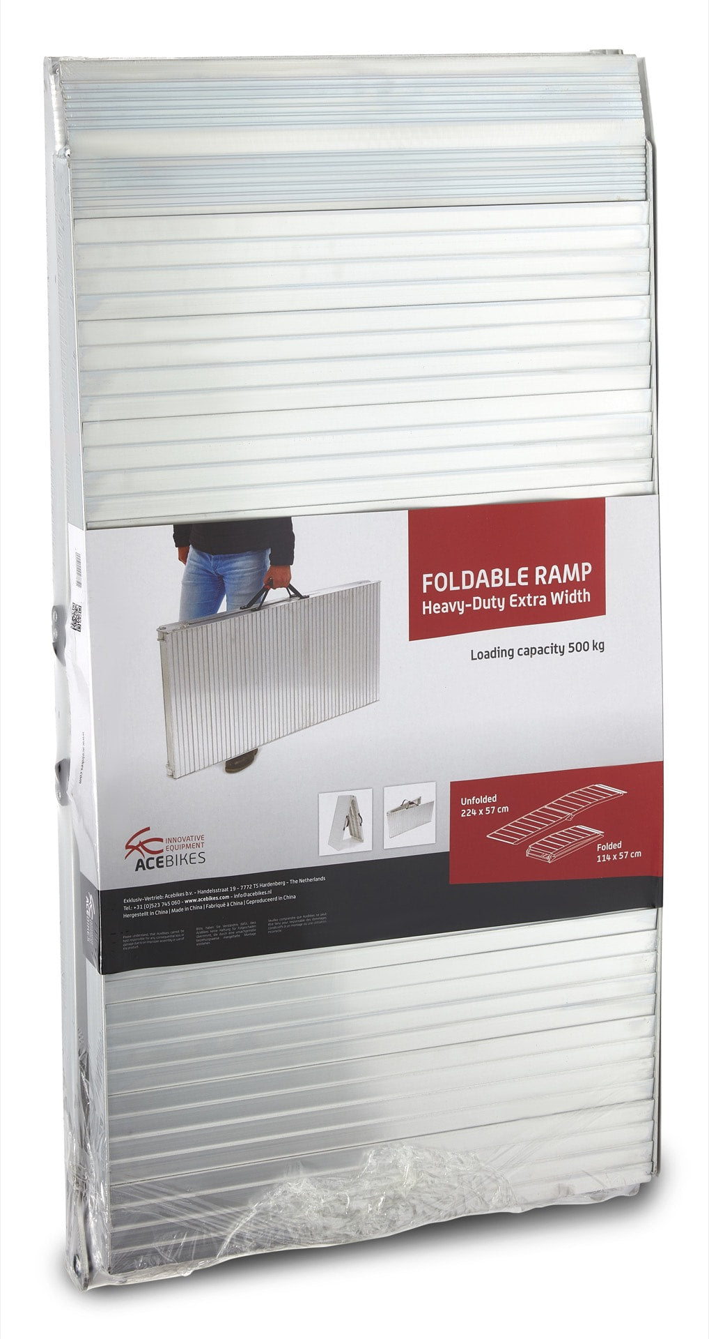Transport - Aluminum Ramp - Payload 500Kg (Wide)