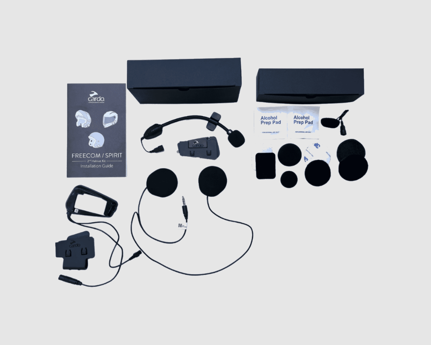 CARDO ACCESSORY – FREECOM/SPIRIT – 2ND HELMET KIT