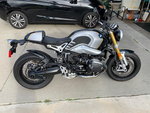 BMW R9T Ergonomics - Tank Pad