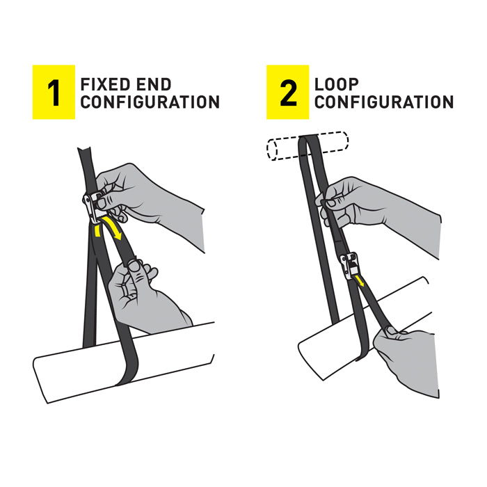 DUAL WEBBING TENSIONER 25MM (1") - CAM JAM