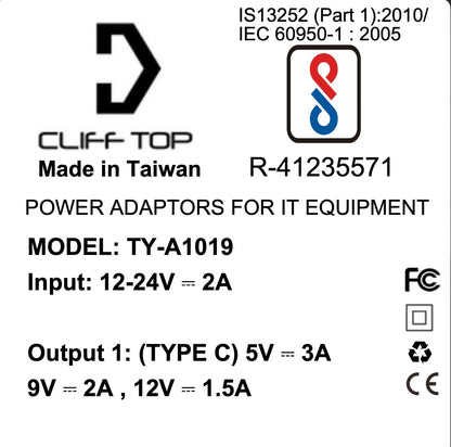 Mirror Mounted 18W PD USB-C