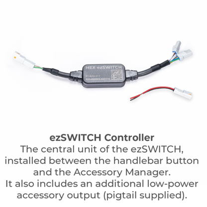 HEX ezSWITCH KIT with Red LED