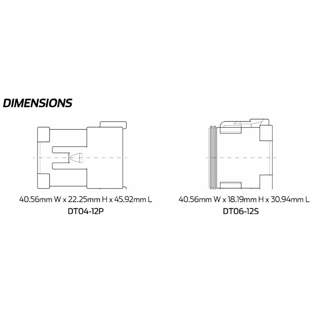 Deutsch connector - DT04-4P- 4