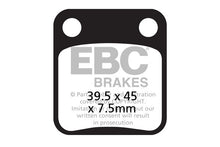 Brakes - MX054 Motocross Race - EBC (Rear)