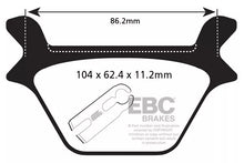 Brakes - FA200HH Fully Sintered  - EBC (Rear)