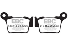 Brakes - MXS368 Motocross Race - EBC (Rear)