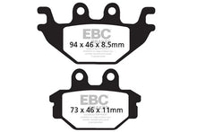 Brakes - FA377V Semi Sintered - EBC (Rear)