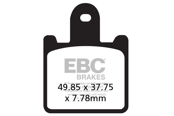 Brakes - FA417/4HH Fully Sintered - EBC (2 Set Front)