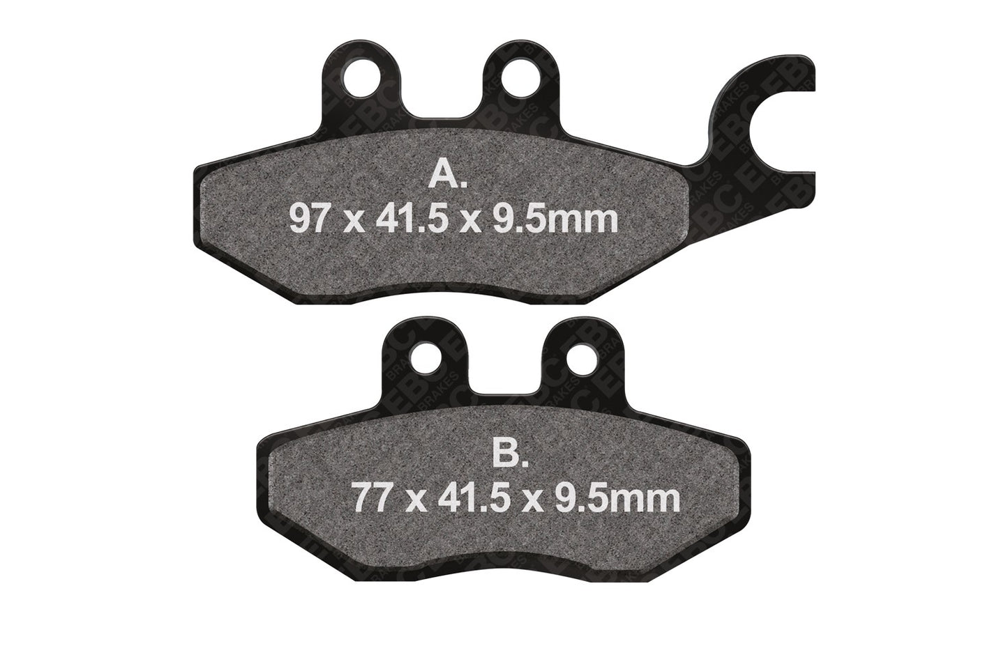 Brakes - SFA418HH Fully Sintered - EBC (Rear)