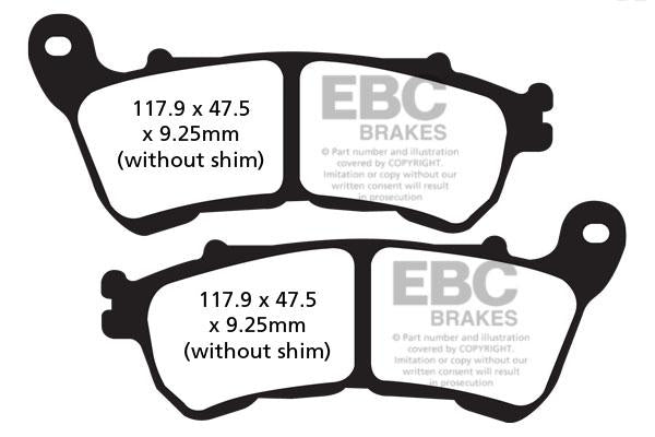 EPFA640HH Fully Sintered- EBC (Front)