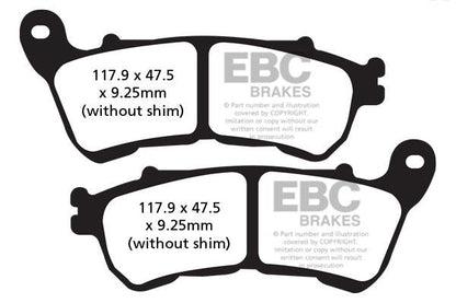 EPFA640HH Fully Sintered- EBC (Front)