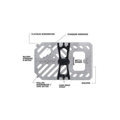 MONEY CLIP + RFID BLOCK + TOOLS