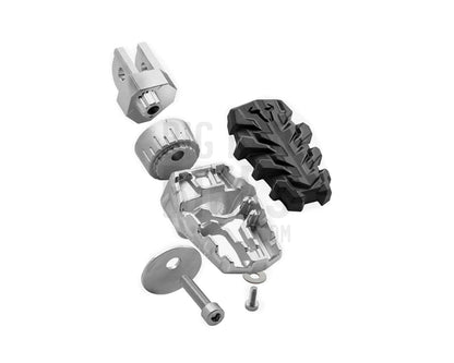 BMW R1250GSA Ergonomics - EVO Footrest Kit