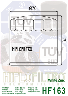 Oil Filter 163 - Hiflo