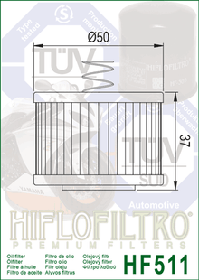 Oil Filter 511 - Hiflo