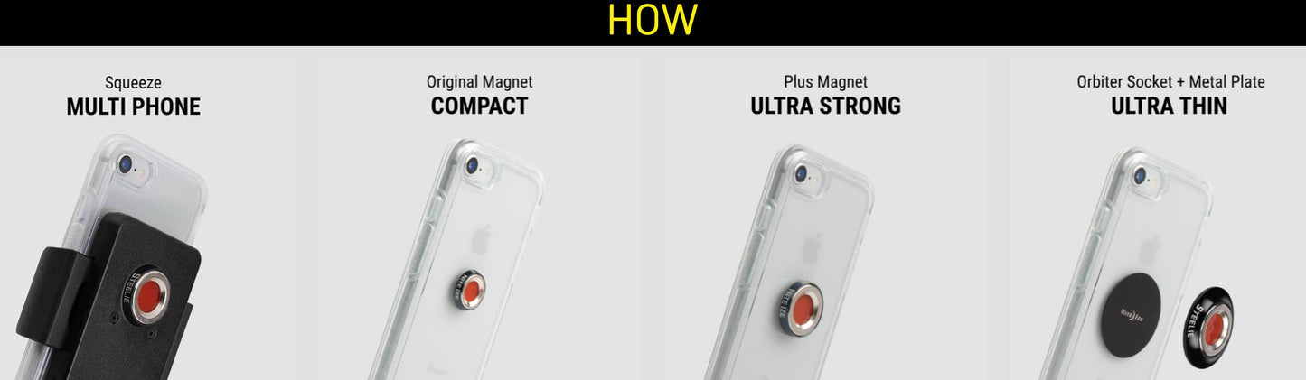 STEELIE BASE - DASH MOUNT