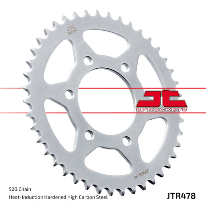 Sprockets Rear (478 - 48T) - JT