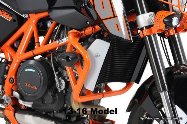 KTM 390 Duke Protection - Engine Guard (Orange).