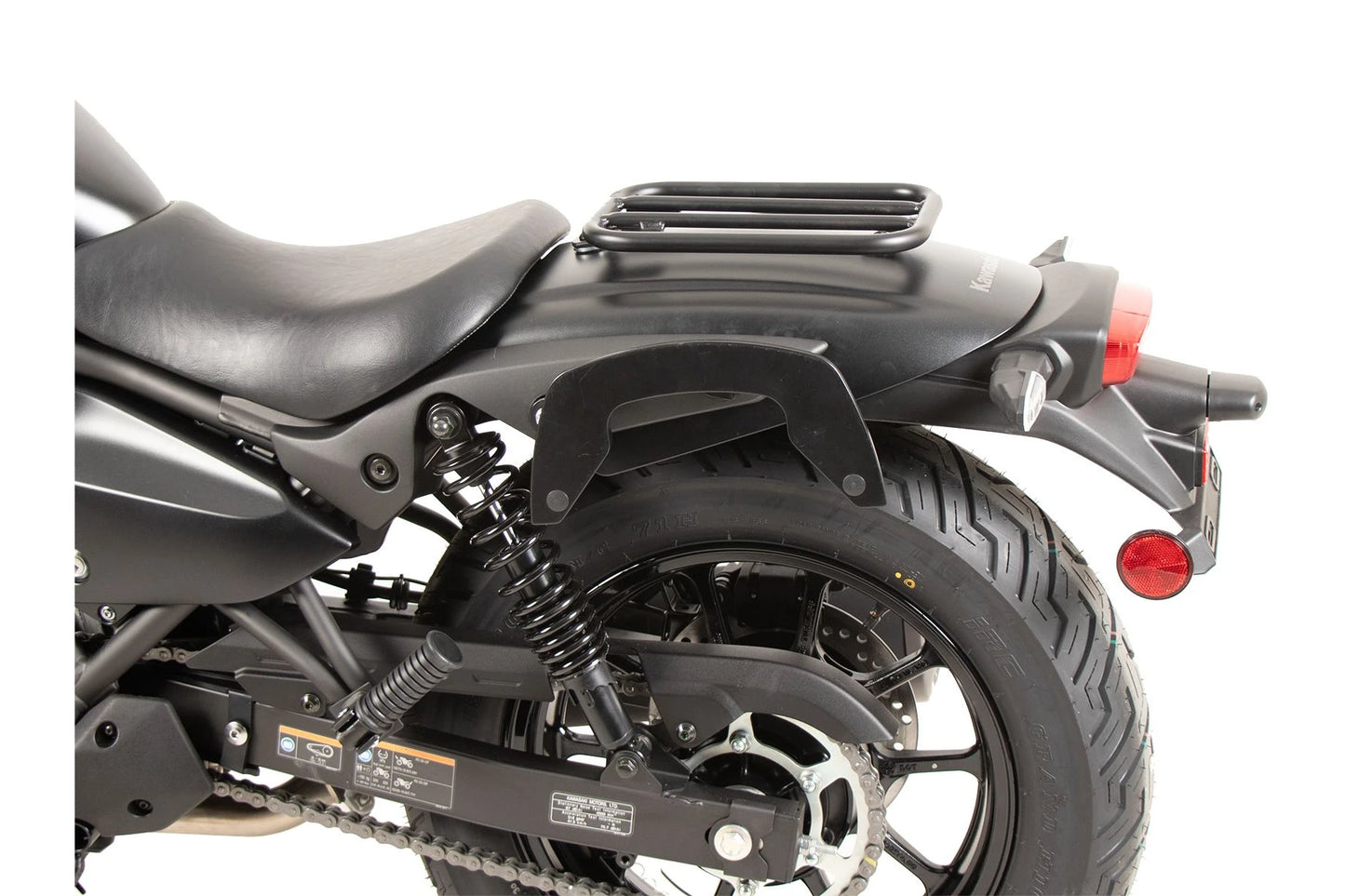 KAWASAKI ELIMINATOR 500 Carrier - Solo Rear Rack & Backrest