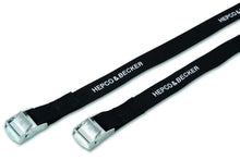 Straps 1.8M with Metal Buckle - pair (black).