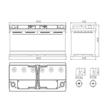Automotive Battery - 106Ah 950A 12V
