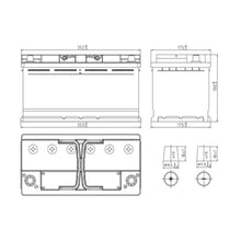 Automotive Battery - 96Ah 860A 12V