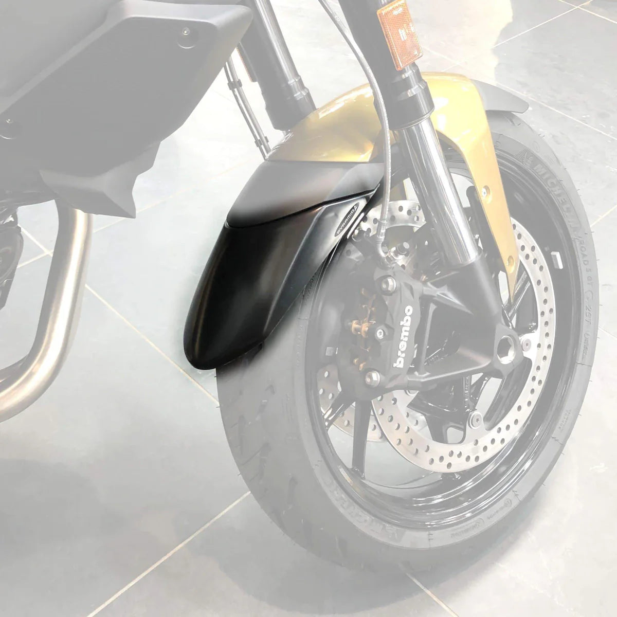 BMW F 900 XR Plastics - Front Fender Extender ( Matte Black)