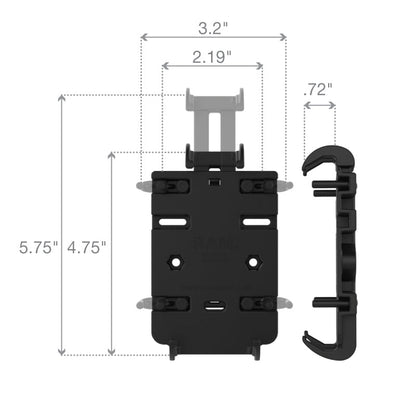 Phone Holder - Handlebar Mount Quick Grip