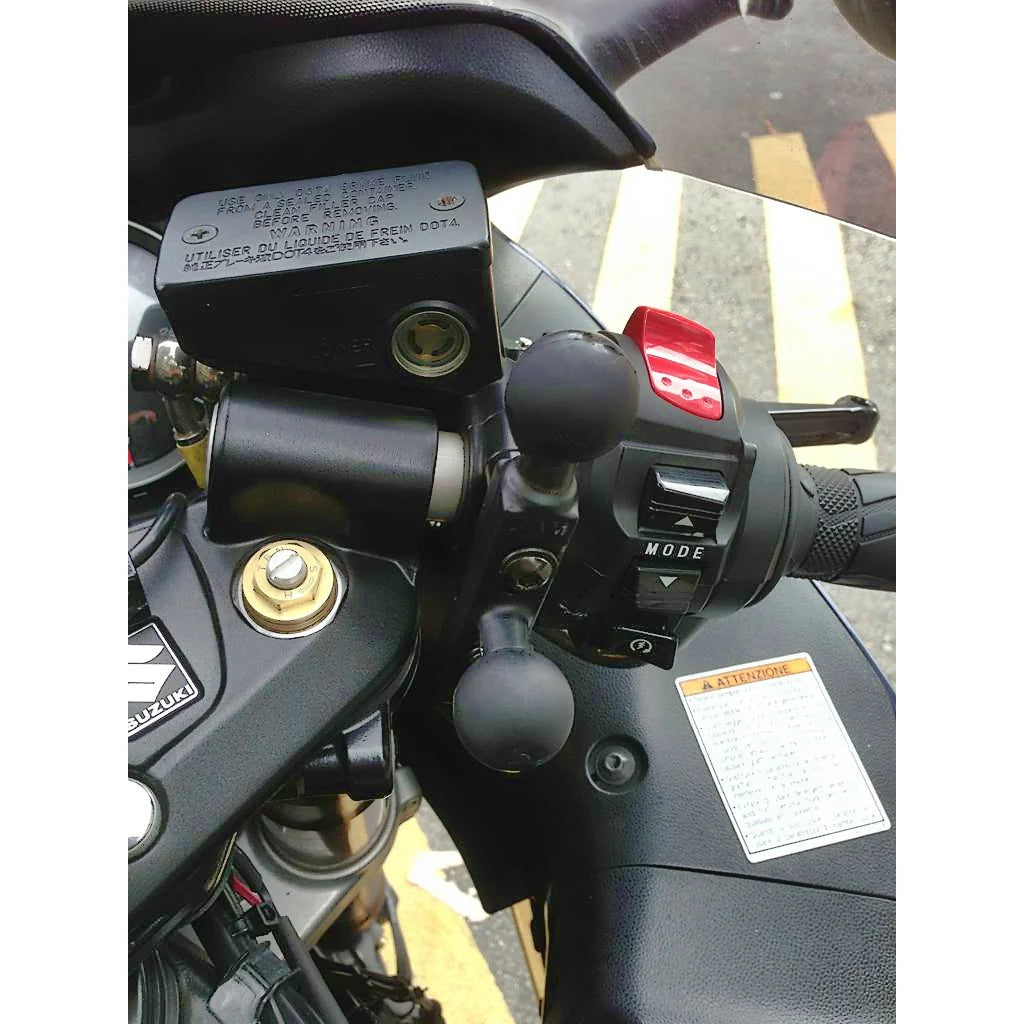 RAM Ball Base - Motorcycle Brake/Clutch Reservoir
