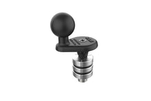RAM Base - Motorcycle Fork Stem Wedge Ball Base - 25-32mm Holes