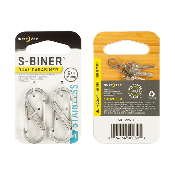S-Biner Dual Carabiner.