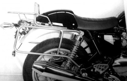 Triumph Thruxton Sidecases Carrier - Permanent Lock IT (Chrome).