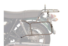 Triumph Bonneville / T100 / SE Carrier - Sidecases + Topcase Set 'Permanently Fixed' (Chrome).
