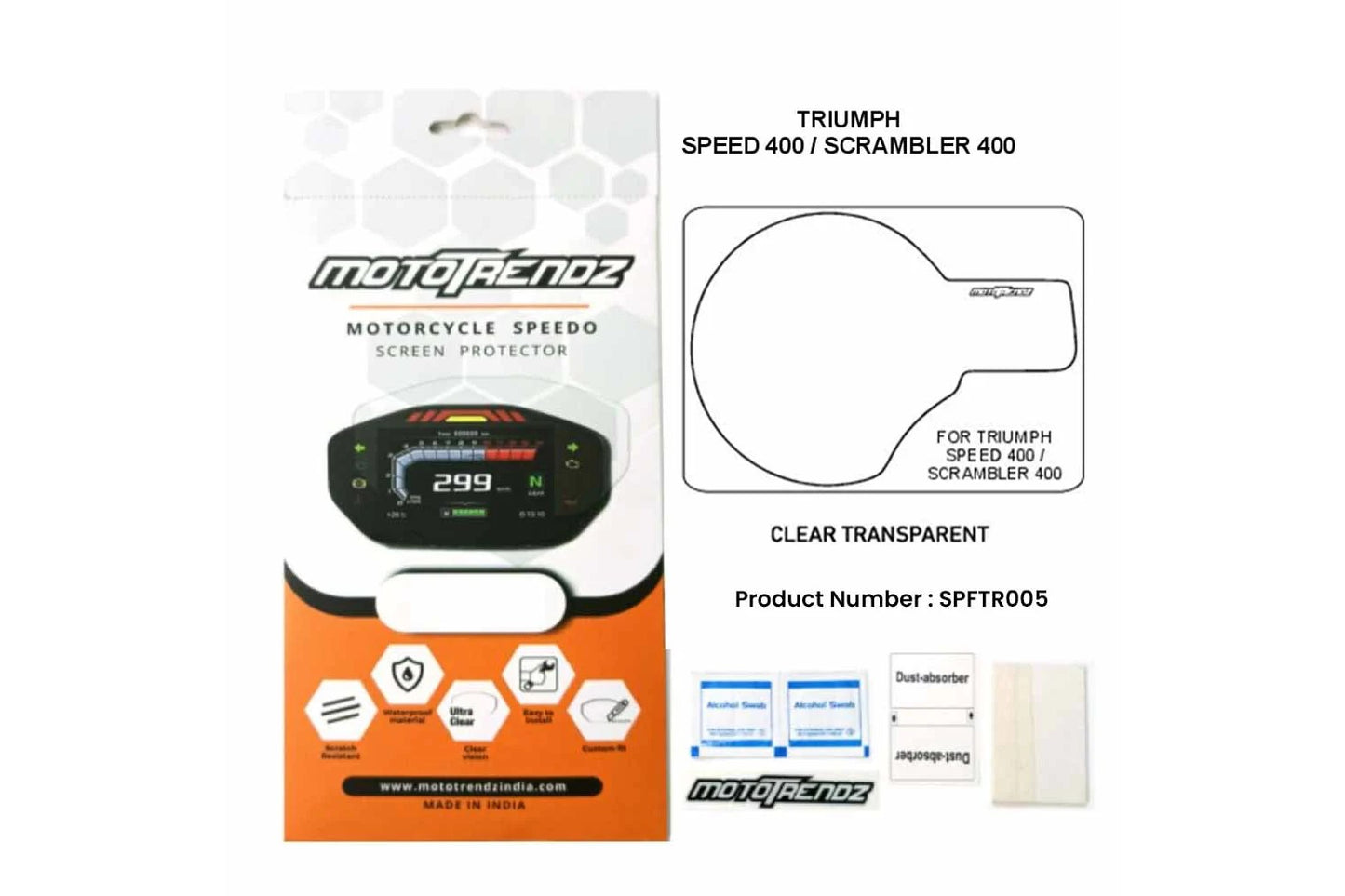 TRIUMPH SPEED 400 / SCRAMBLER 400 Protector - Screen Protector