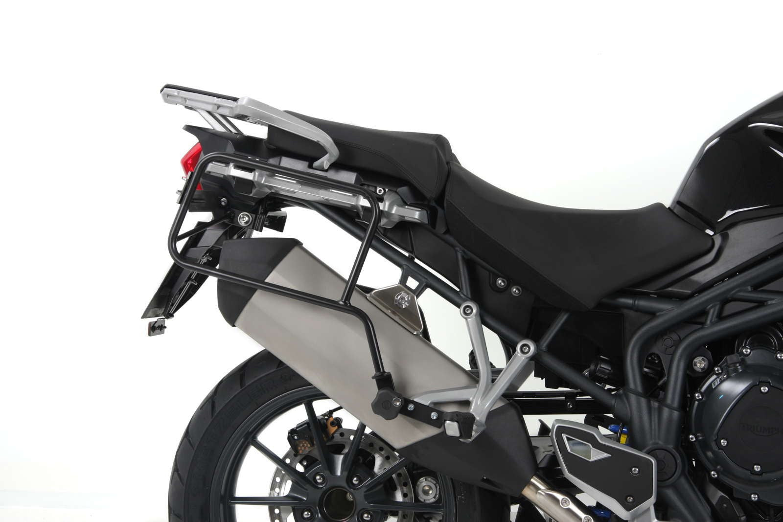 Triumph Tiger Explorer 1200 Carrier - Sidecases 'Lock It'.