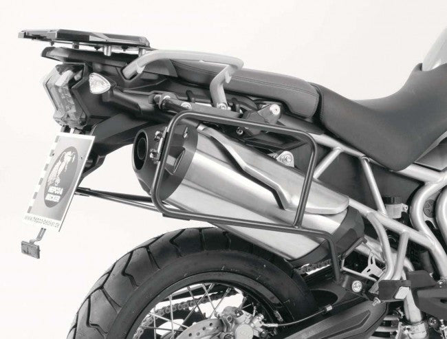 Triumph Tiger 800XC (12-14) Topcase Carrier - Fixed Hinge (Alu Rack).